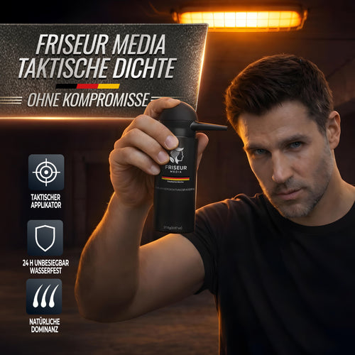 FriseurMedia 3-in-1 Haarverdichtungs-Set